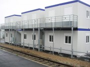 Passerelle industrielle acier