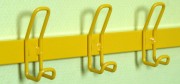 Patère pour banc vestiaire