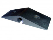 Patte fixation pour tube de compteur routier de 12 mm