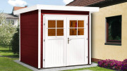 Petit abri jardin bois avec porte double
