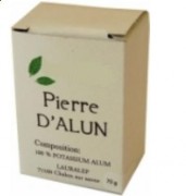 Pierre d'alun déodorant naturel 