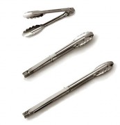 Pince de cuisine en acier inoxydable (Lot de 6)