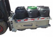 Pince hydraulique pour fûts