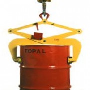 Pince pour levage de fûts acier verticaux