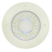 PLAFONNIER LED ROND A PLAQUER BLANC CHAUD - 9/32V
