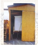Plancher vibrant pour container