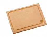 Planches à découpe en bois massif (Lot de 4)