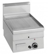 Plaque à snacker gaz rainurée