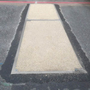 Plaque acier route 