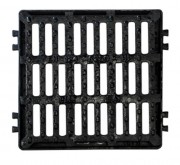 Plaque d'égout carrée PMR à grille C 250