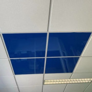 Dalles de faux plafond brillante 595x595 mm - Ep. 3 mm