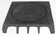 Plaque de recouvrement profil A articulée C 250