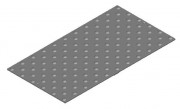 Plaque podotactile en fonte