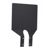 Plaque signalétique neutre pour poteau