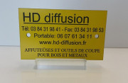 Plaquette d'identification sur mesure