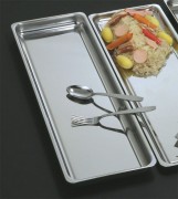 Plat rectangulaire pour vitrine