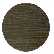 Plateau de table rond motif bois - ?60 à ?160 cm