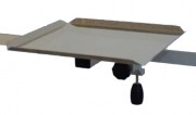 Plateau orientable sur rail
