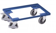 Plateau roulant modulaire porte-caisses
