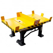 Plateau tournant double caisse - Charge de 2000 kg max - Rotation 360°