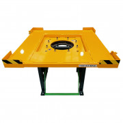 Plateau tournant simple mécanique - Charge : 1500 kg - Rotation : 360°