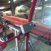 Console de pesage griffe à foin