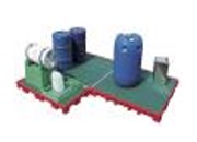 Plateforme de rétention plastique