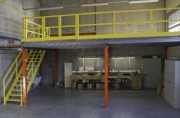 Plateforme mezzanine industrielle 