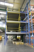 Plateforme mezzanine multi niveaux