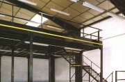 Plateforme mezzanine stockage industrielle