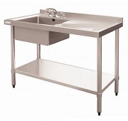 Plonge 1 ou 2 Bacs inox