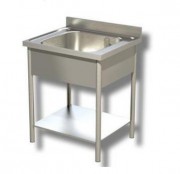 Plonge inox 2 bacs