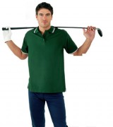 Polo personnalisable manches courtes homme maille piquée