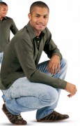 Polo personnalisé manches longues homme jersey