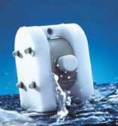 Pompe pneumatique à membrane pour fluides corrosifs