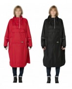 Poncho pour vélo femme