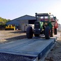 Pont bascule agricole 