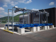 Pont bascule hors sol acier béton