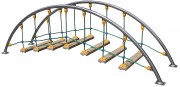 Pont oscillant araignée