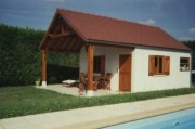 Pool house béton