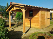 Pool house en bois