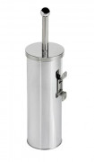 Porte-balayette mural - Inox brillant ou brossé