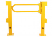 Porte battante automatique pour barrière de protection - Largeur de passage 870 mm - Ouverture 135°