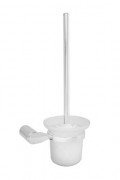 Porte-brosse de toilette en verre