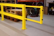 Porte coulissante industrielle en acier - H.1000 mm - L.2760 mm ou 3760 mm