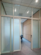 Porte bureau vitrée