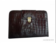 Porte-document de luxe en cuir