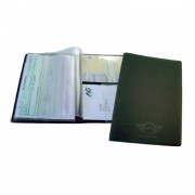 Porte-documents pour voiture personnalisable format A5 avec 2 pochettes