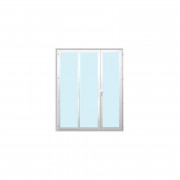 Porte fenêtres PVC 3 vantaux