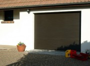 Porte garage roulant traditionnelle